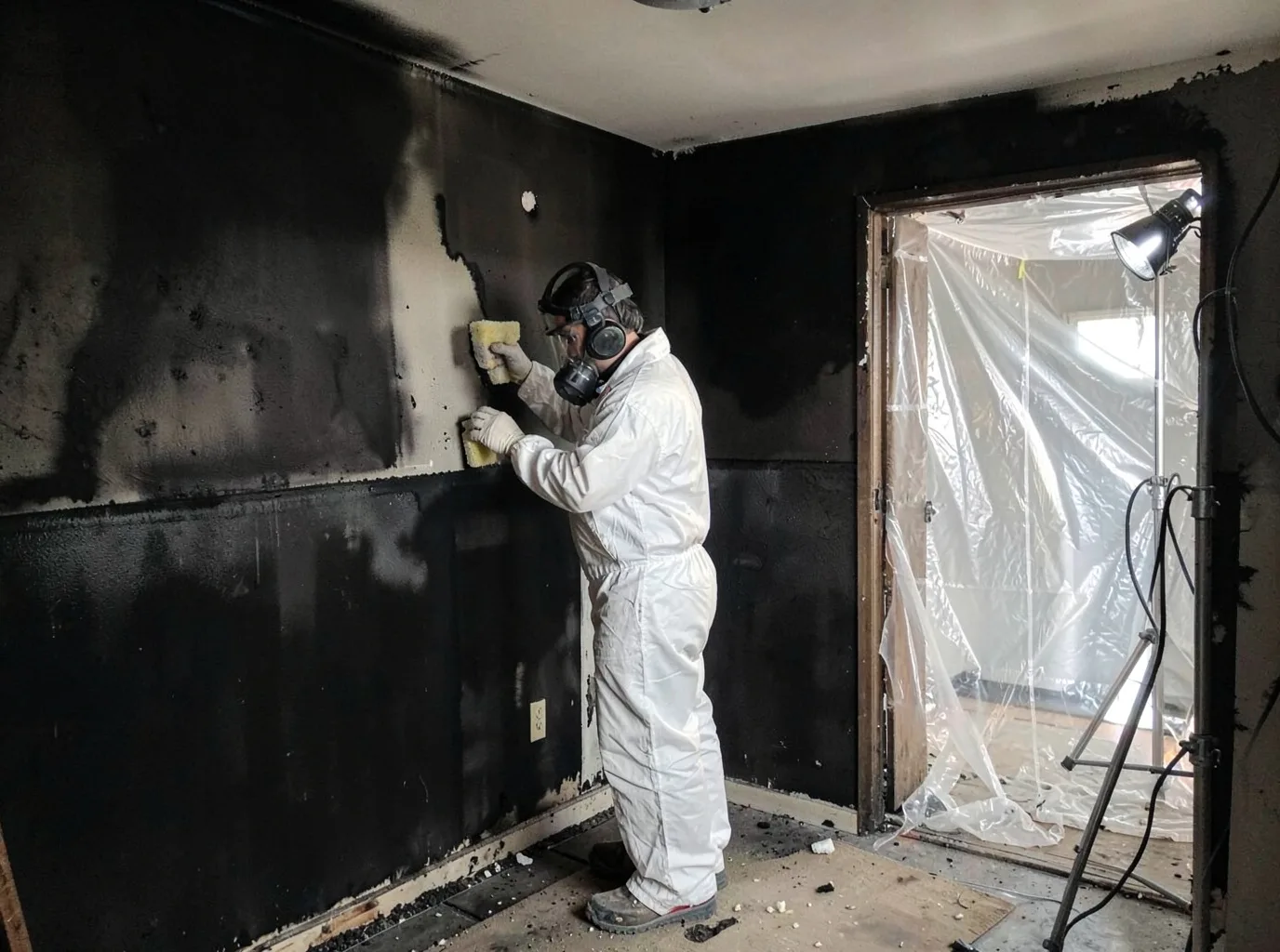 Fire Damage Restoration company in Bazine, KS